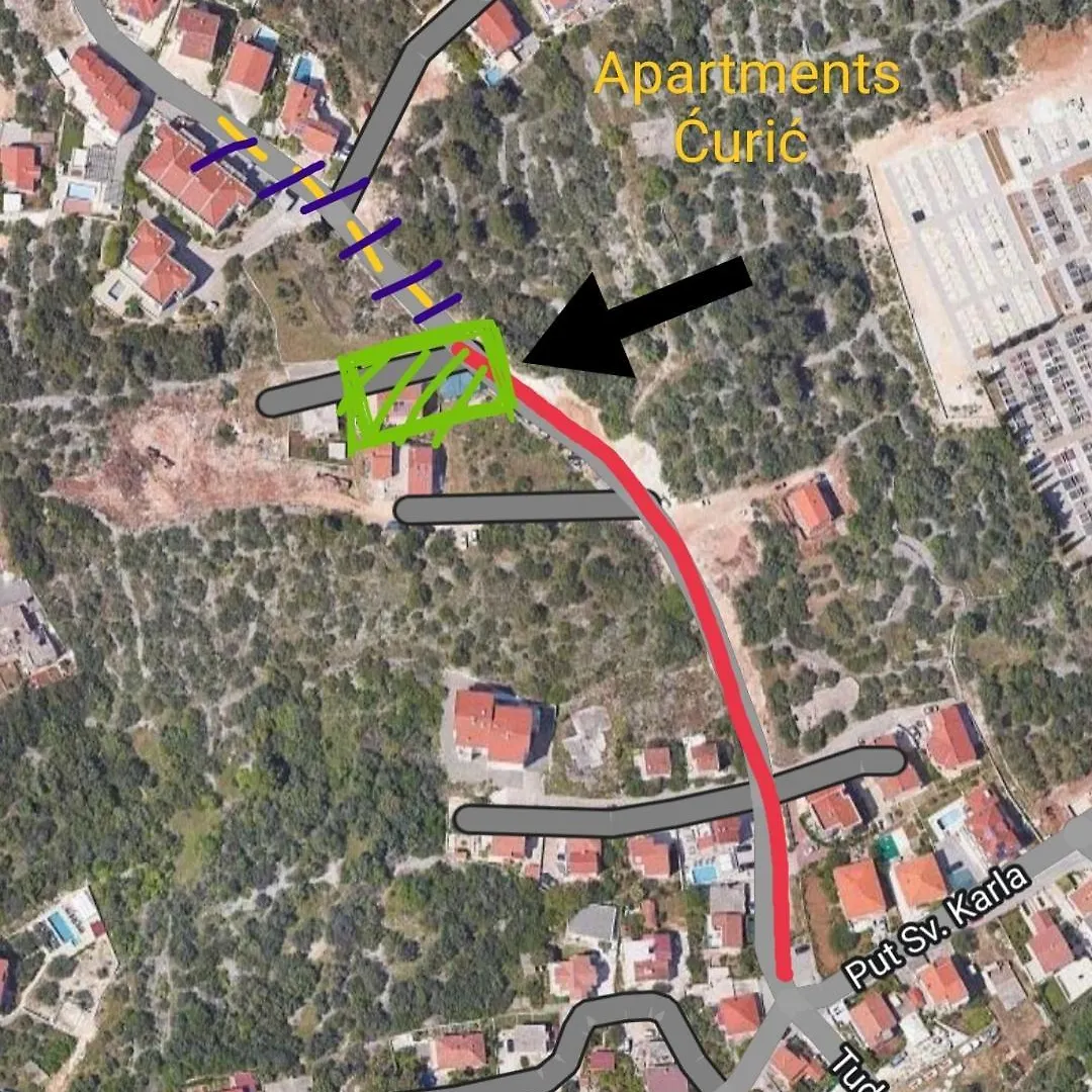 Apartments Curic Trogir 0*,  Croatia